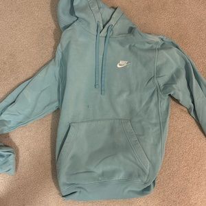 blue nike hoodie